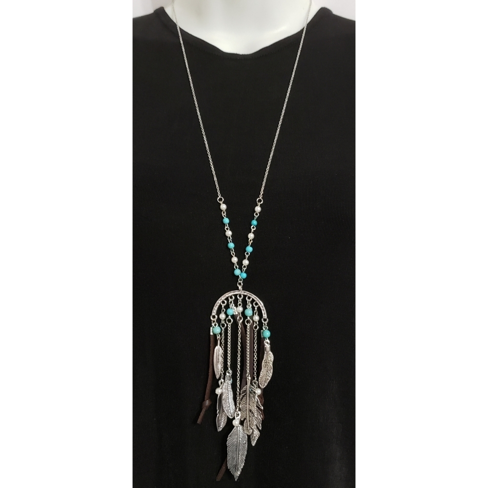NEW Boho Dream Catcher necklace